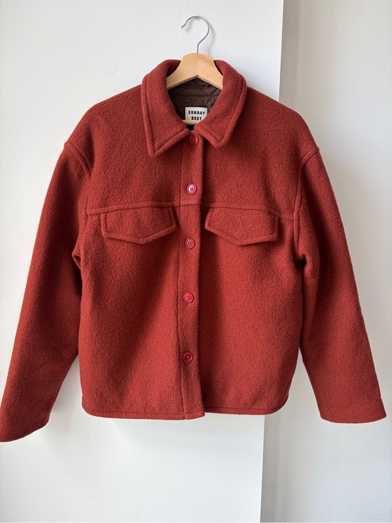 Sunday Best Jackets & Blazers - Artizia Sunday Best Sky Shirt Jacket